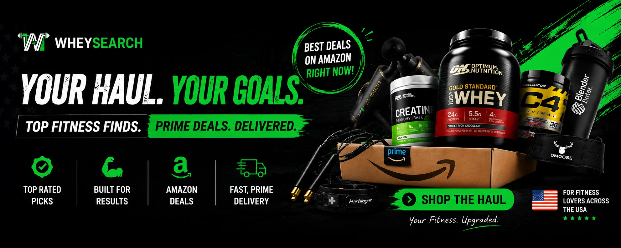Amazon Haul — huge deals on supplements and more