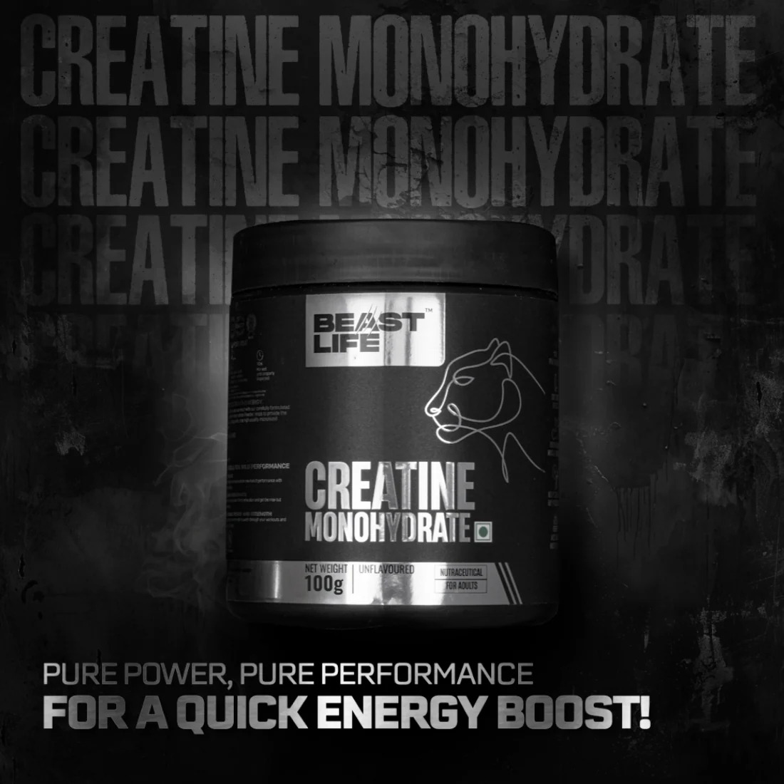 BeastLife Creatine Monohydrate 100g