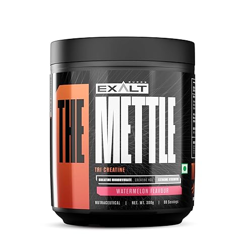 The Mettle TRI Creatine | 300g | 100 Servings | Creatine Monohydrate | Creatine HCL | Faster Recovery | Extreme Strength (Watermelon)