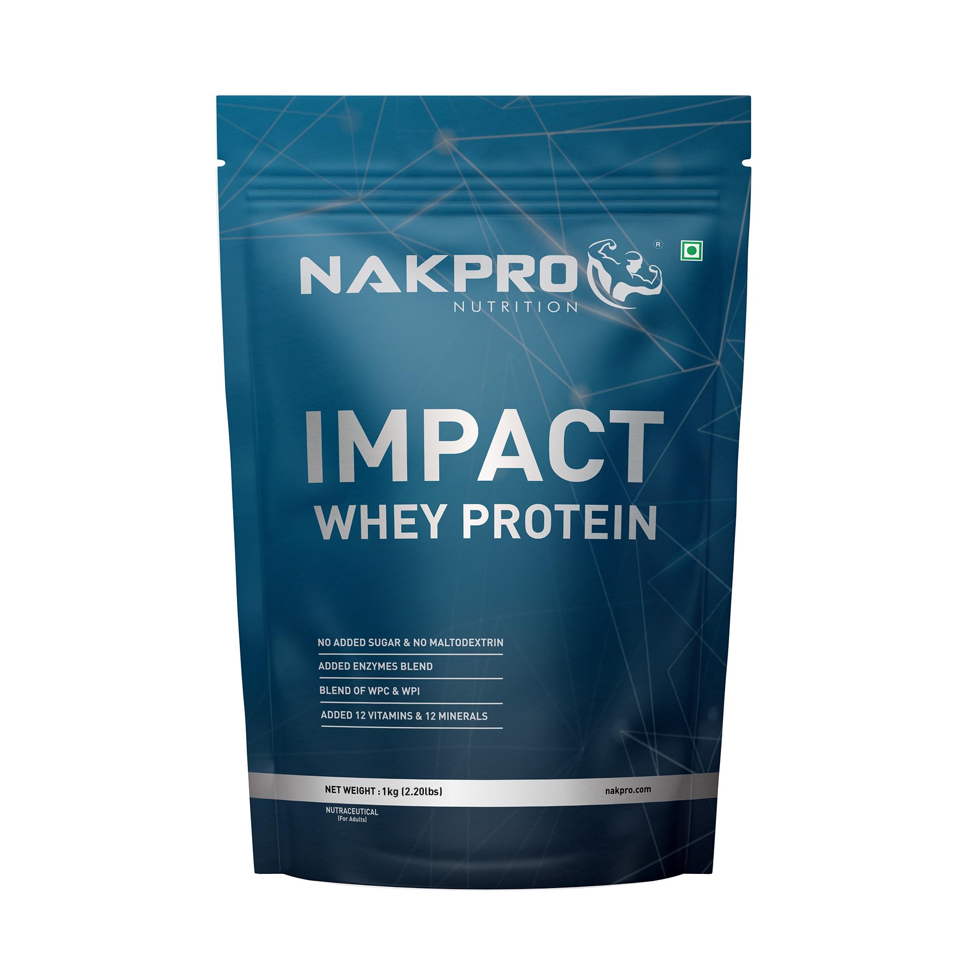 Nakpro Impact Whey Protein 1kg