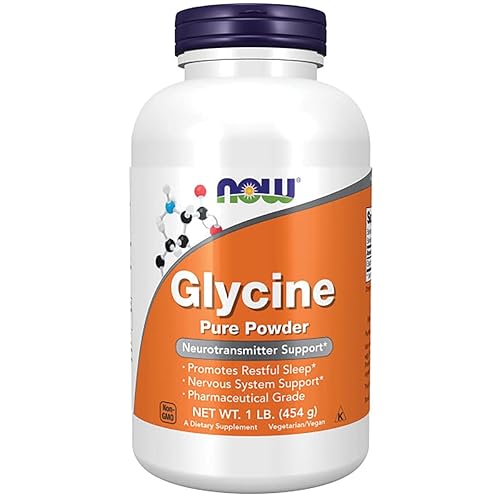 Now Foods, Glycine, Pure Powder, 1 lb (454 g)
