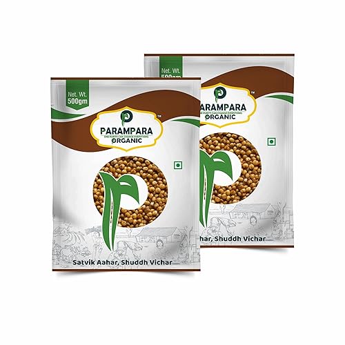 Parampara Organic Kodo Millet | Gluten-Free Whole Grain Superfood | High in Fiber and Nutrients | 100% Organic Kodo Millet | Supports Weight Loss & Digestion | Healthy Cooking Grain | Pack of 2 x 500g